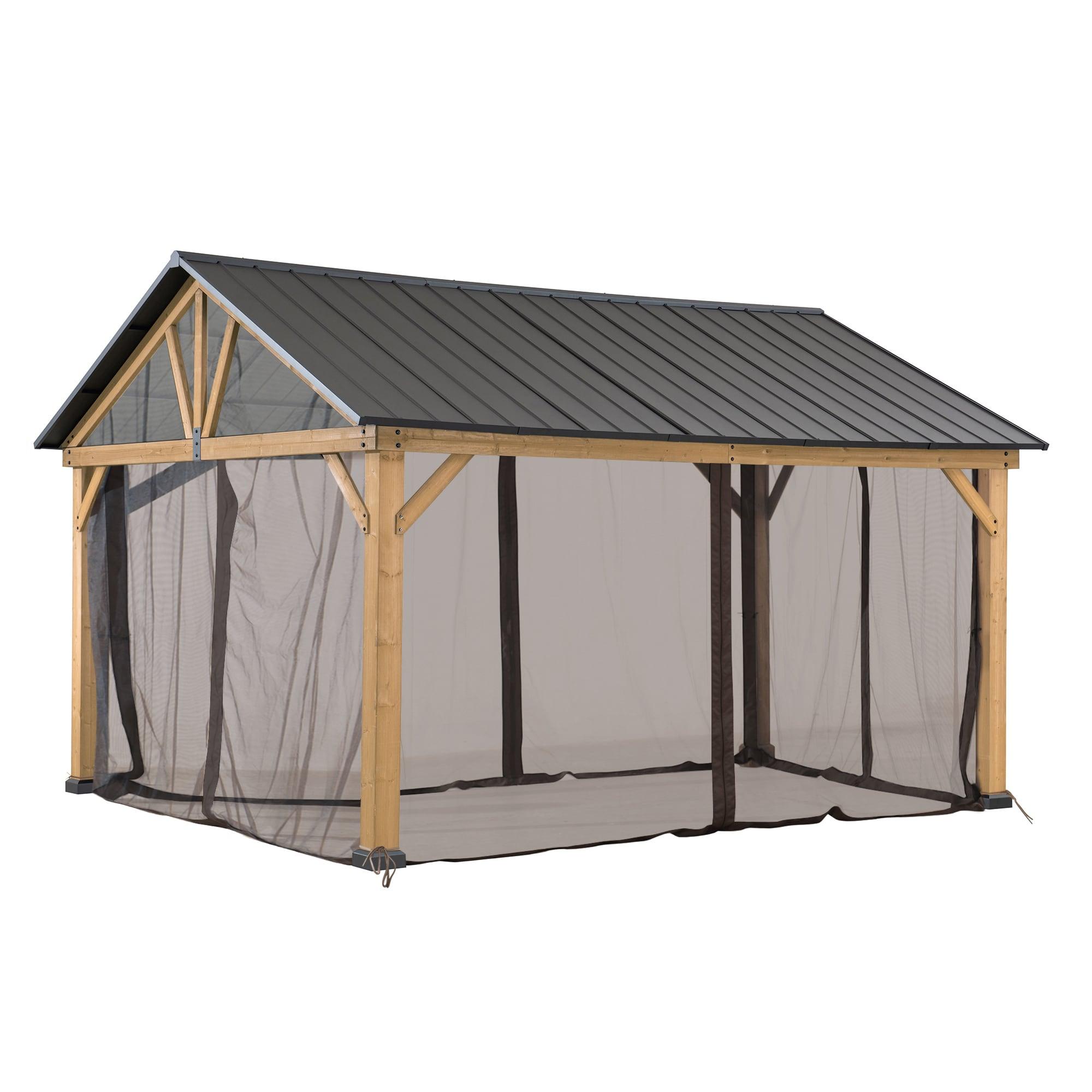 336cm x 400cm Gazebo Netting for Cedar Gazebo