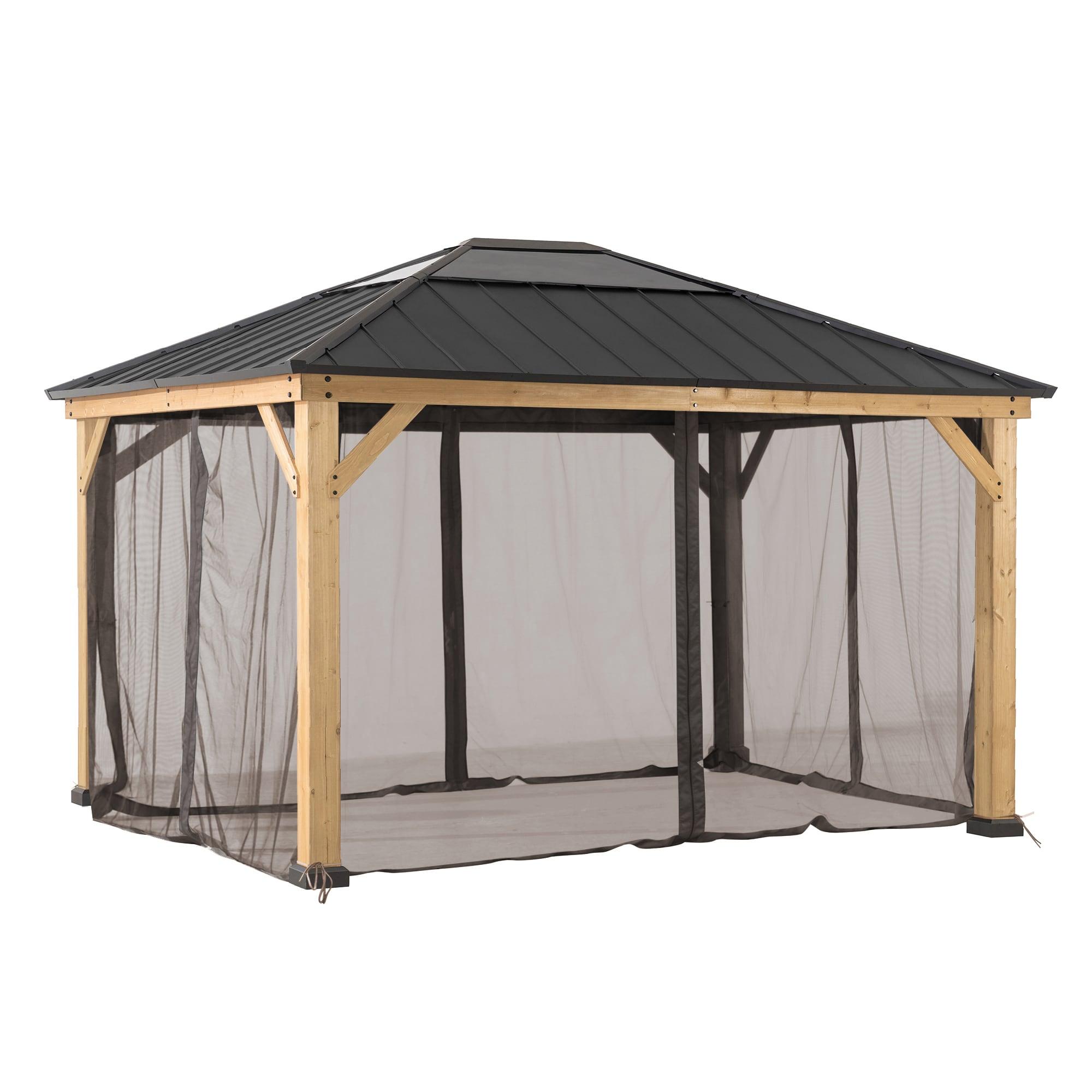 393cm x 452cm Gazebo Netting for Cedar Gazebo