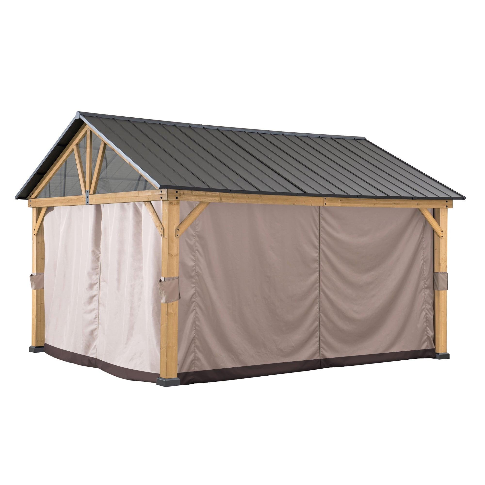 336cm x 400cm Curtain for Cedar Gazebo